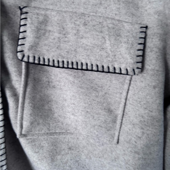 New Beachlunchlounge Oatmeal Button-Up Jacket size XL - Picture 2 of 8